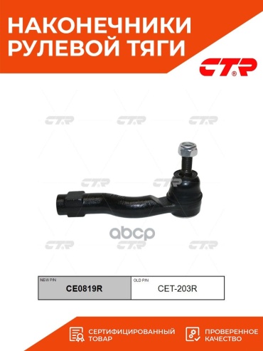 CTR рулевой наконечник CE0819R