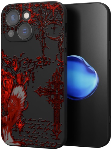Чехол Mcover для Apple iPhone 13 Mini рисунок