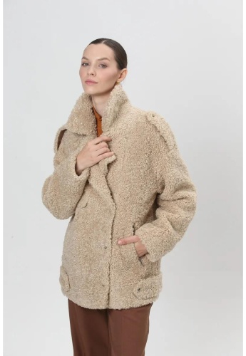 Пальто FANCY CODE бежевый