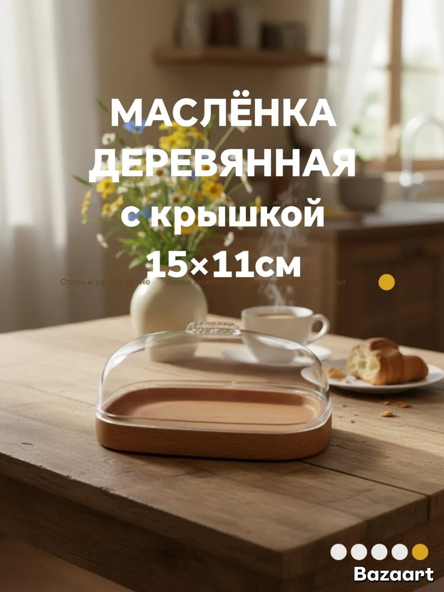 Масленка 996832884 фигурная 1 шт, пластик
