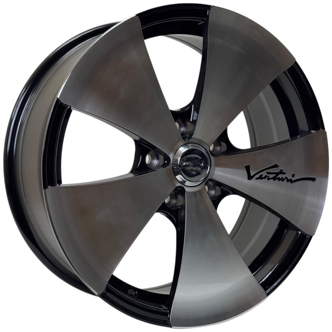 Wheels 177114DD 7x17/5x114.3 D73.1 ET35 4 диска черный, хром