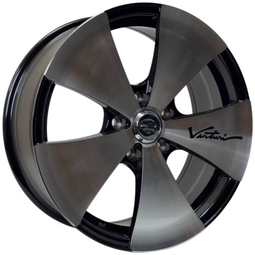 Wheels 177114DD 7x17/5x114.3 D73.1 ET35 4 диска черный, хром