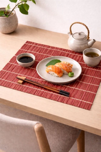 Сервировочный коврик Toro 45x30 см, бамбук, 4 шт