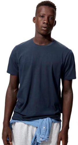Футболка Uniqlo темно-синий