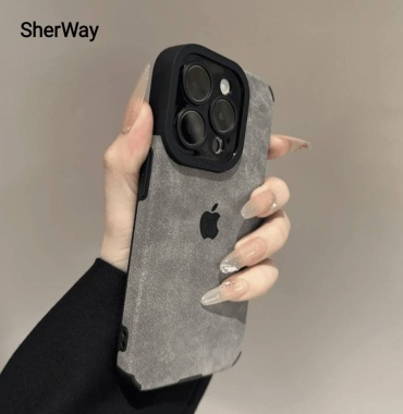 Чехол SherWay для Apple iPhone 14 Pro Max черно-серый