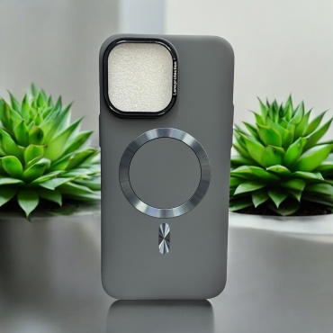 Чехол 100baksovwallet для Apple iPhone 14 Pro серый