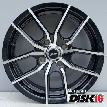 Auher 5263 6x14/4x100 D67.1 ET35 4 диска черный, серебристый