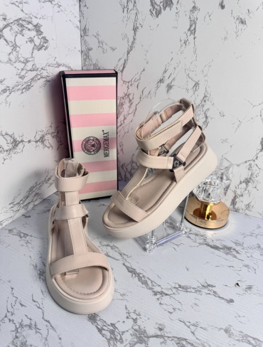 Сандалии Fashion бежевый, золотой