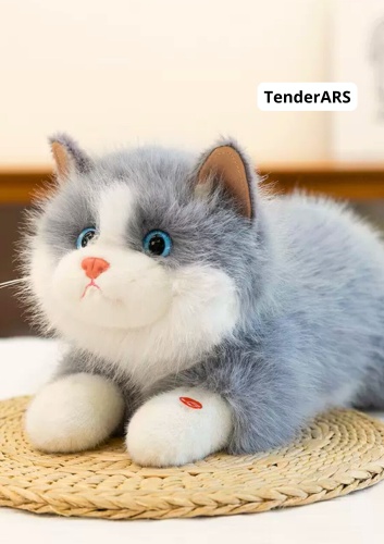 Мягкая игрушка TenderARS Котик, 35 см