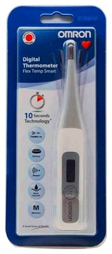 Термометр Omron FlexTempSmart MC343F-E4 подмышечный, оральный, ректальный