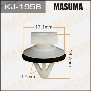 MASUMA Клипса Крепежная KJ1958