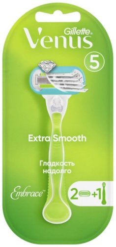 Gillette Venus 5 Extra Smooth Embrace сменные кассеты 2 шт