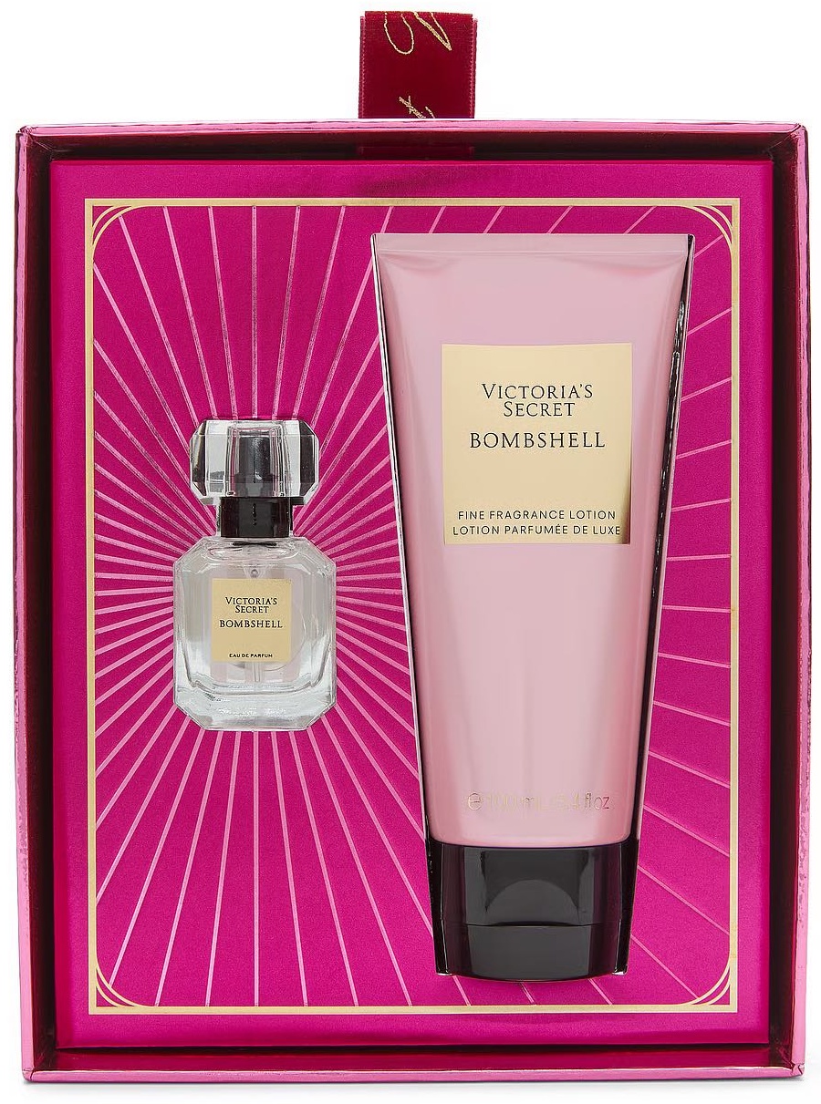 Victoria’s Secret Bombshell 2 piece gift set набор для тела для женщин
