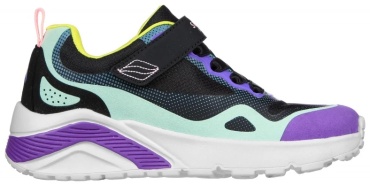 Кроссовки Skechers Uno Lite белый, зеленый, фиолетовый, черный