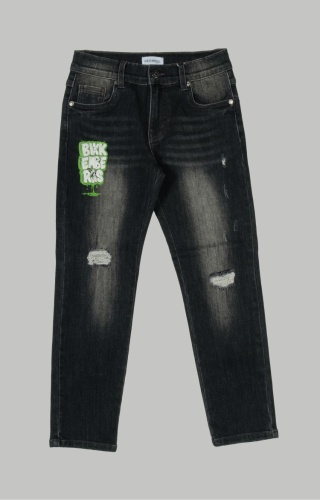 Джинсы зауженные Bikkembergs kids черный