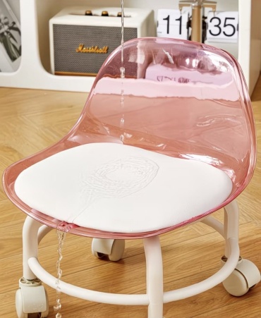 Детский стул KRENZ KZ 078, пластик, 29x28x32 см, розовый