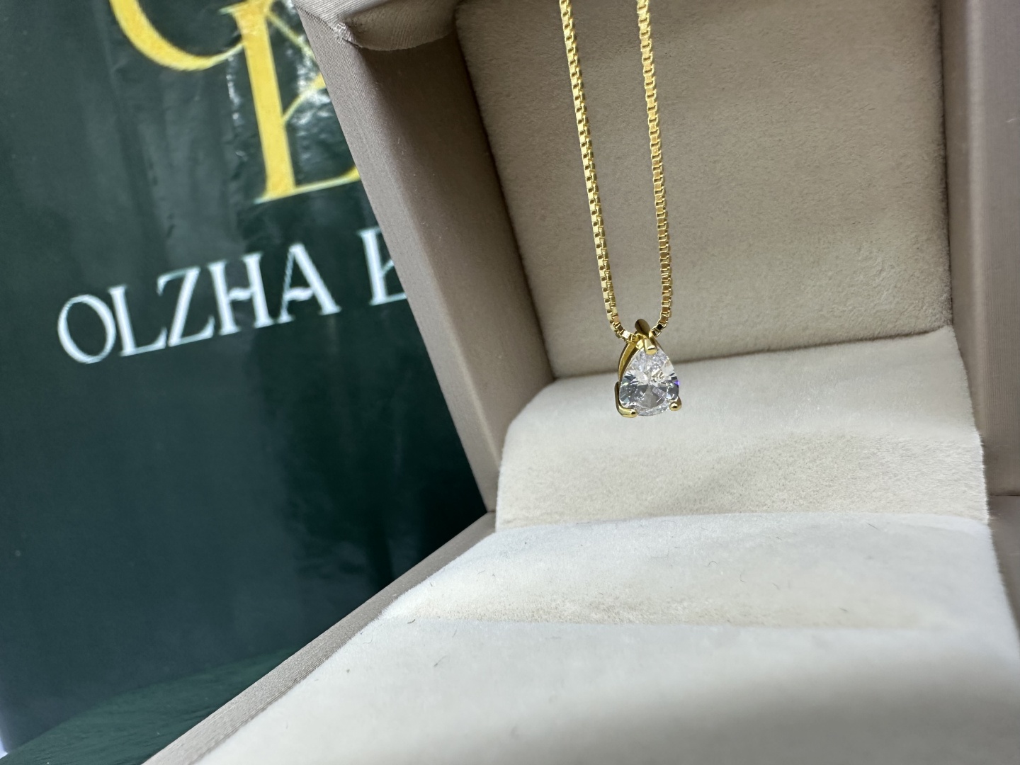 OLZHA BRAND U длина 50 см, вес 2 г серебро, плетение снейк