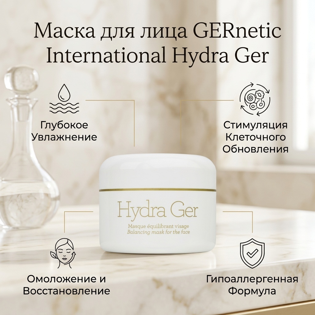 Маска для лица GERnetic International крем Hydra Ger 50 мл