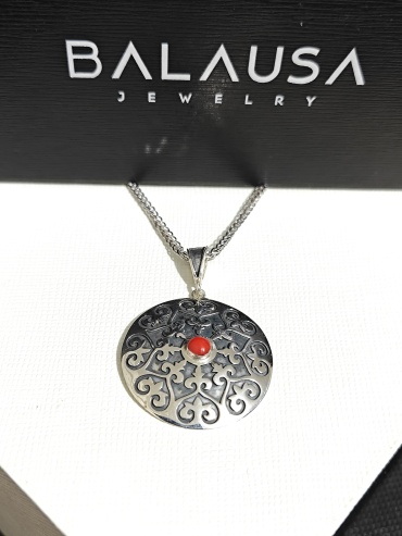 Подвеска Balausa Jewelry ZH078(3) вес 10 г серебро, эмаль