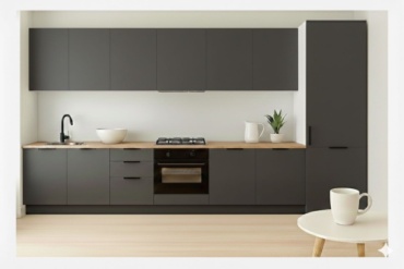 Кухонный гарнитур ART KITCHEN , 360x220х60 см, ЛДСП, белый
