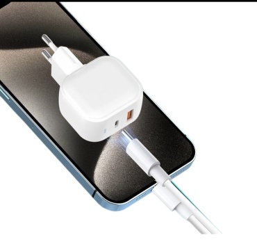 ZEQI ZE-EU023L-C Lightning, USB Type-C, USB белый