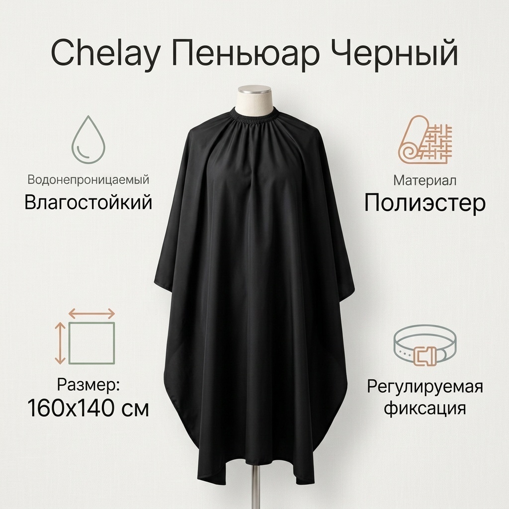 Chelay пеньюар черный