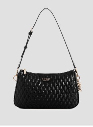 Сумка кросс-боди GUESS искусственная кожа черный