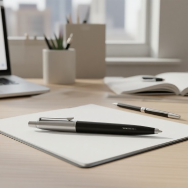 Ручка шариковая PARKER Jotter Originals Recycled Black CT 1 шт, 1 мм, цвет чернил синий