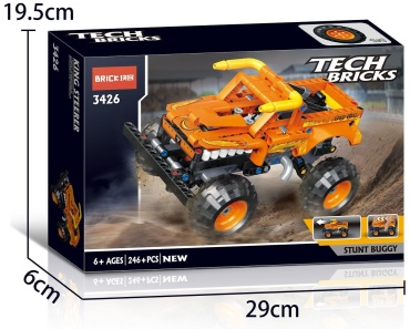 Конструктор 0457 Toys Stunt buggy 3426, деталей 246 шт