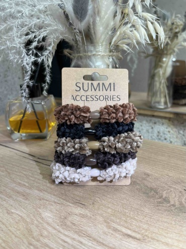 SUMMI резинка 5 шт, мультиколор
