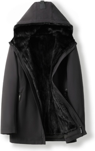 Парка FASHION черный