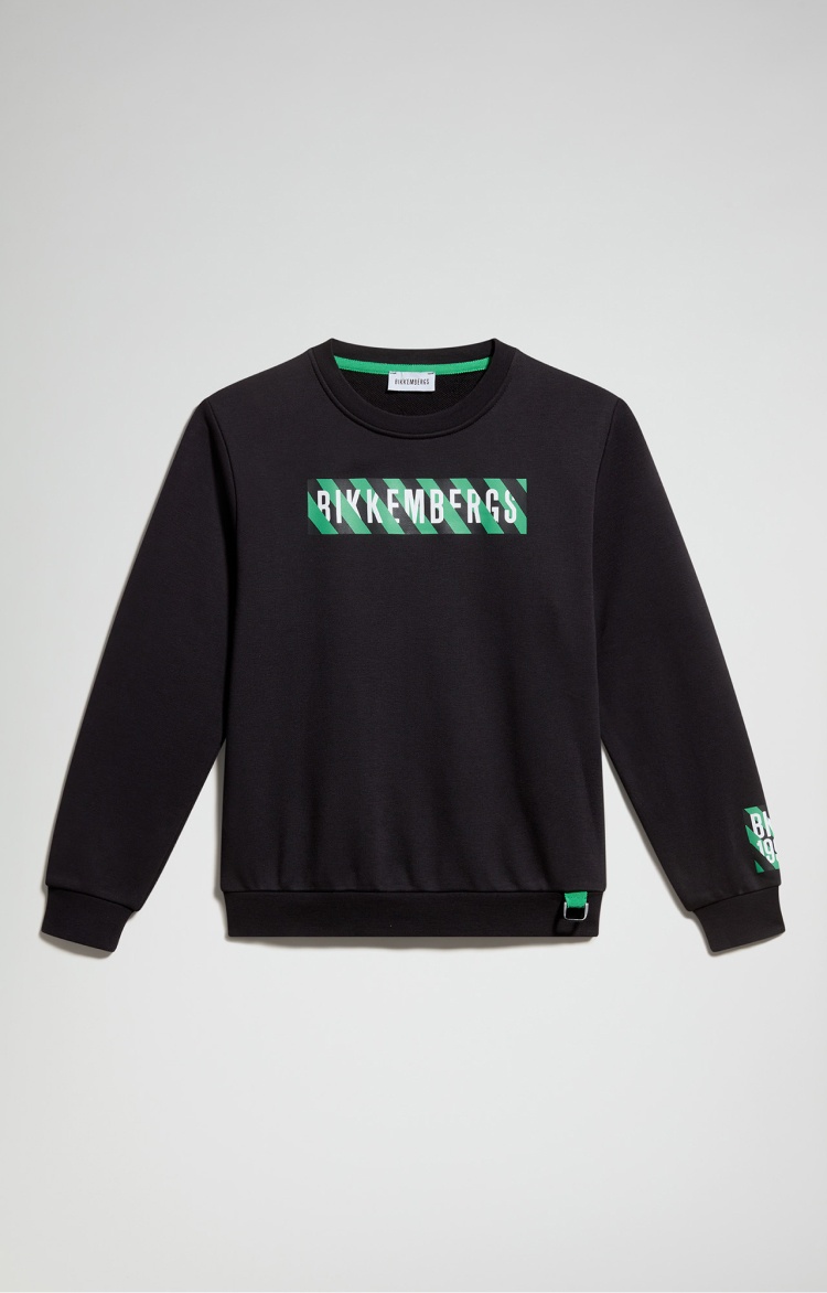 Свитер Bikkembergs kids черный