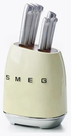 Набор ножей Smeg 11198, лезвие: нержавеющая сталь 6 шт