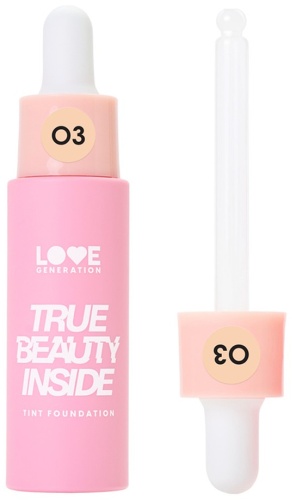 Love Generation True Beauty inside тональный крем 03 praline/ холодный бежевый 27 мл