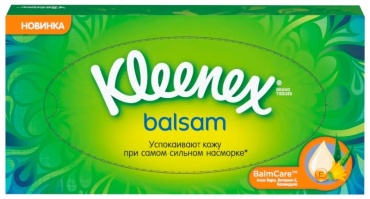Салфетки Kleenex Balsam 72 шт