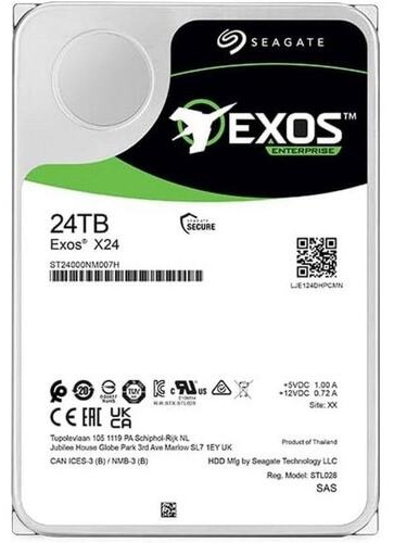 HDD Seagate Exos X24 ST24000NM007H 24000 Гб