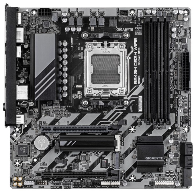 Материнская плата GIGABYTE B840M DS3H WIFI6 (REV 1.1)