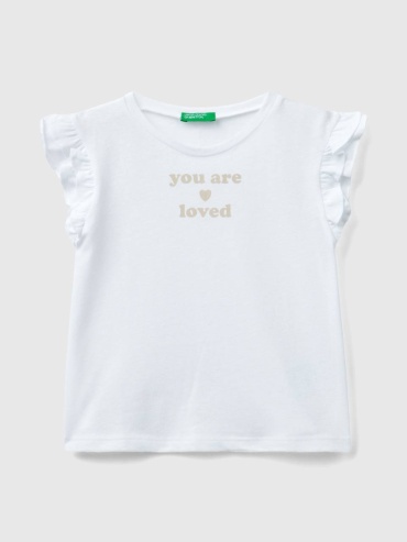 Футболка UNITED COLORS OF BENETTON белый