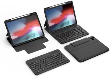 Чехол для Apple iPad Pro 12.9 (2021), iPad Pro 12.9 (2022), iPad Air 13 (2024), iPad Pro 13 (2024) 13 дюйм черный