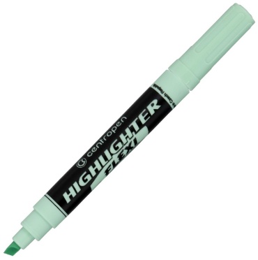 Маркер Centropen 8542/1, 1 шт, 1 мм, зеленый пастель