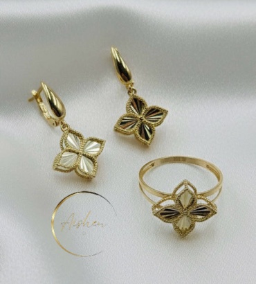 Aishen Gold AG1551 вес 6.2 г золото, без вставок