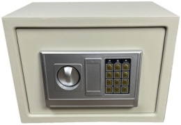Сейф Kuvert 25EA/WH ключевой, электронный замок (350х250х250 мм)