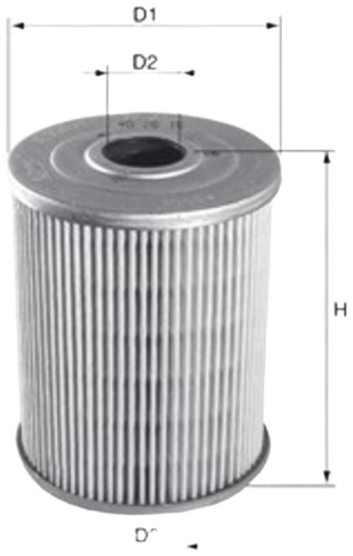 MECAFILTER масляный фильтр ELH4204