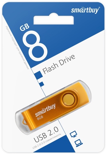 USB Flash карта Smartbuy SB008GB2TWY 8 Гб