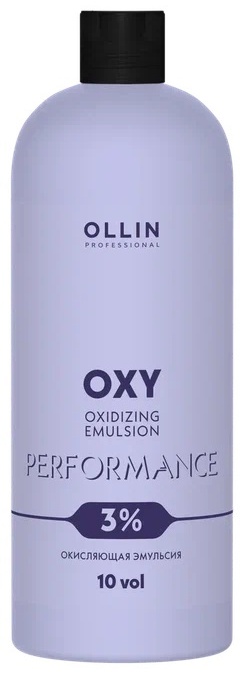 Окислитель Ollin Professional Performance Oxidizing Emulsion 3% 1000 мл