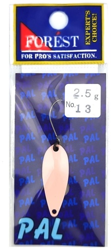 Блесна FOREST Forest Lure Pal 2.5g#, Color 13, Light Pink 1 шт
