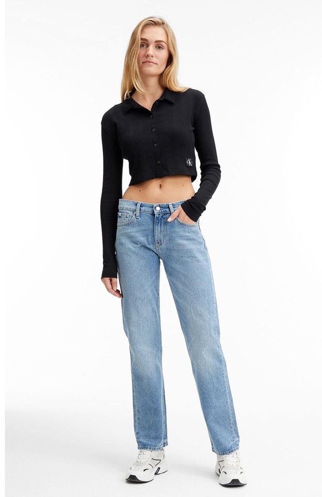 Джинсы прямые Calvin Klein Jeans синий