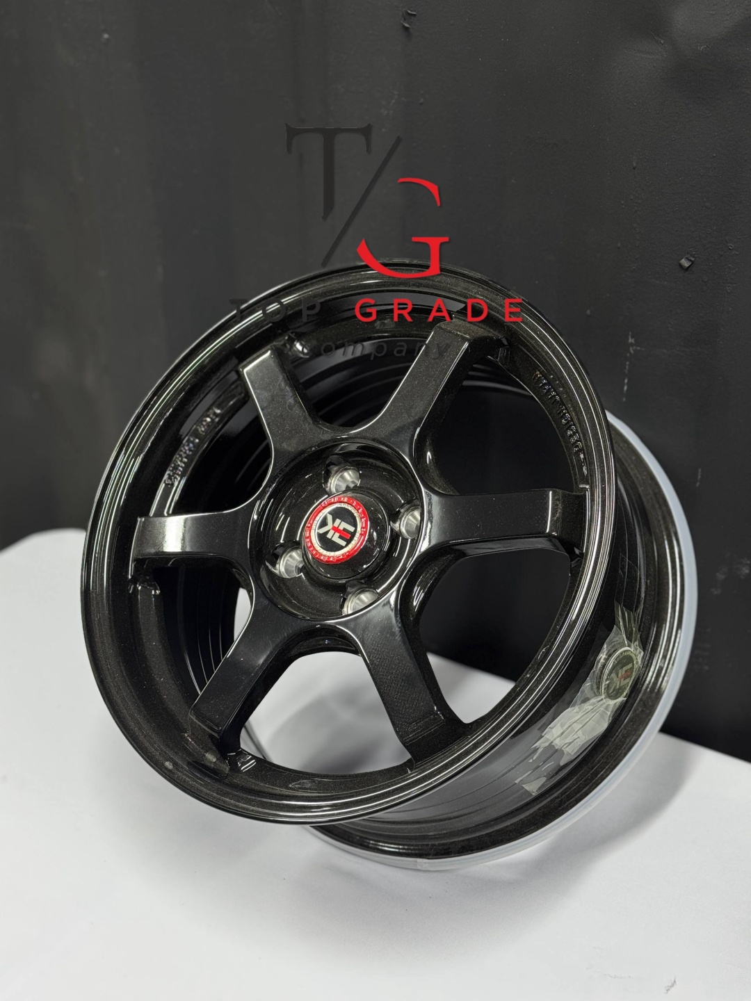 Top Grade RAYS 9038 7x15/4x100 D73.1 ET35 4 диска черный