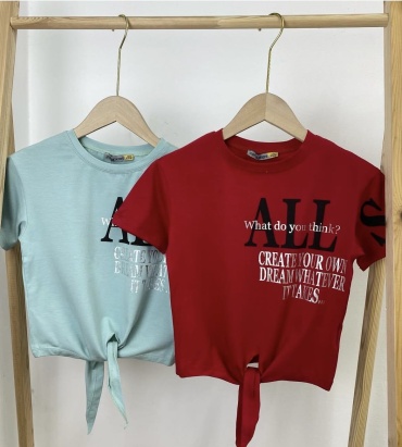 Футболка First kids красный