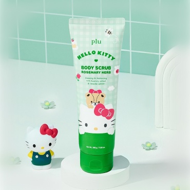 Plu скраб PLU x HELLO KITTY Body Scrub Rosemary Herb для тела 200 мл